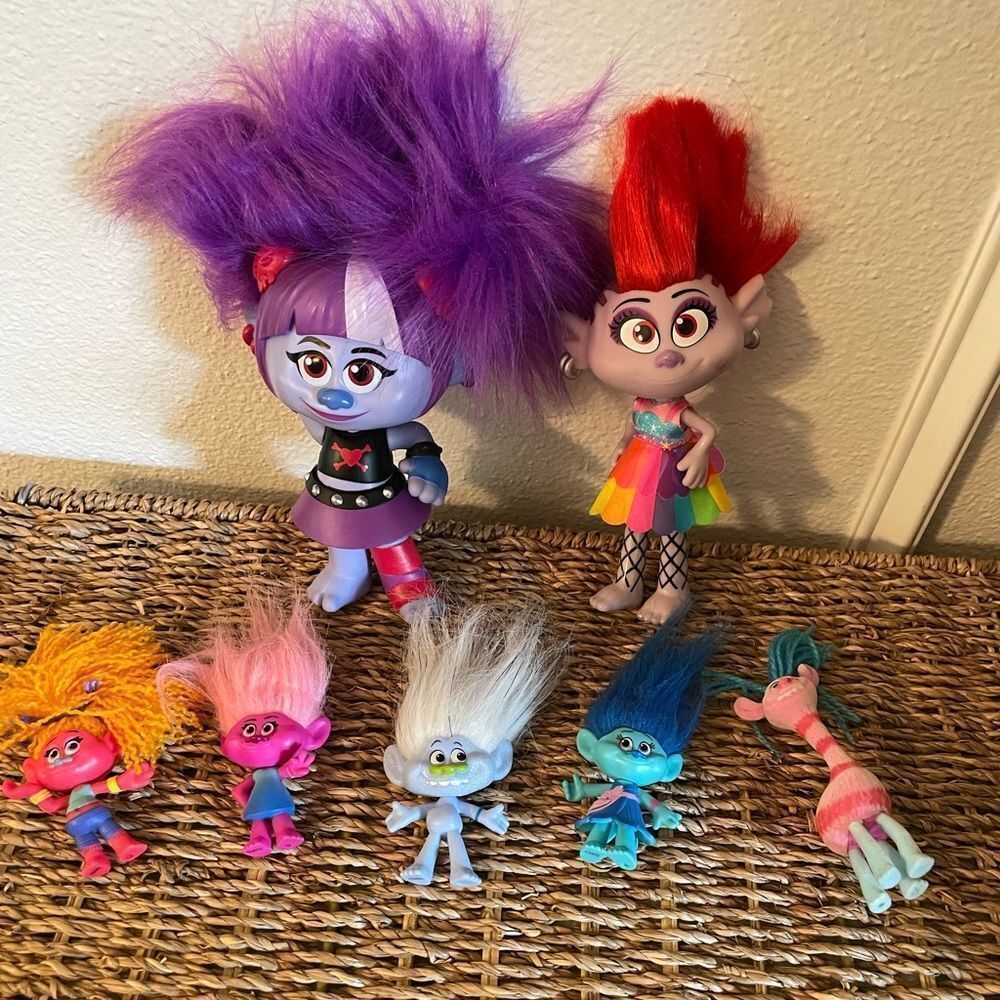 Dreamworks Trolls Movie Play Dolls